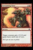 Magic the Gathering: Fifth Dawn (Base Set) card 78 Screaming Fury