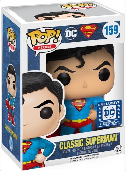 POP! Heroes figure 159 Classic Superman