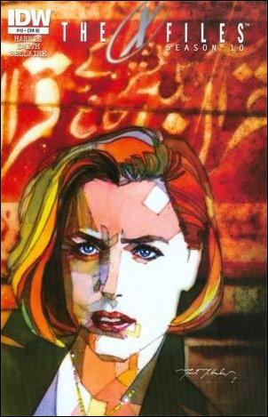 X-Files: Season 10 issue 13-B Mark McHaley 1:10 Cover