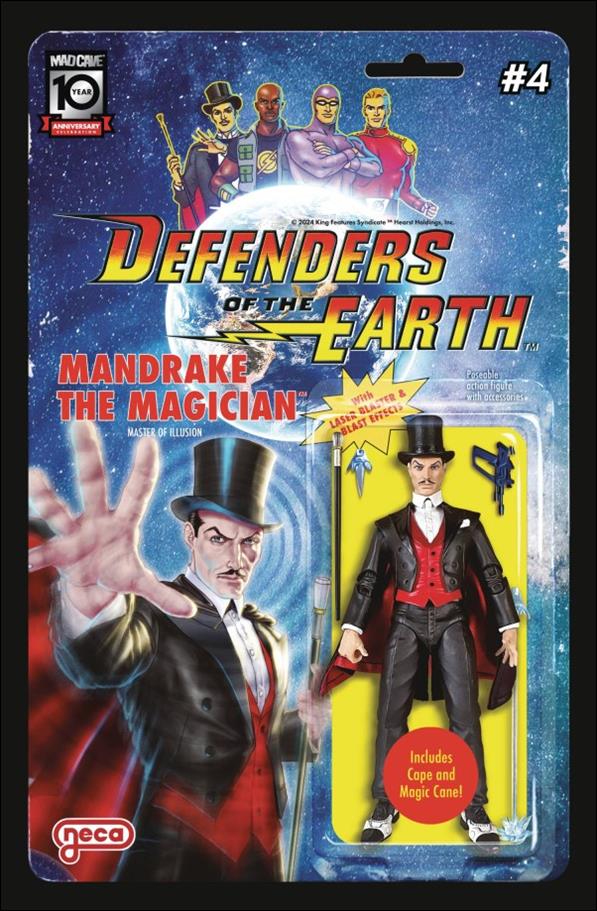 Defenders of the Earth (2024) issue 4-B Djordje Djokovic Action Figure Cover