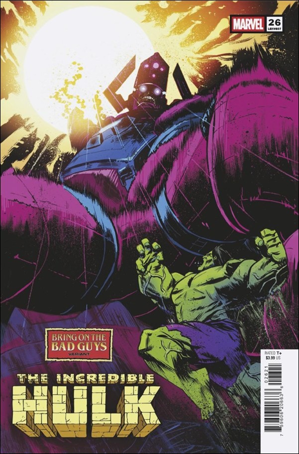 Incredible Hulk (2023) issue 26-D Sanford Greene Bring on the Bad Guys Cover