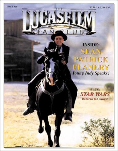 Lucasfilm Fan Club Magazine issue 16 Sean Patrick Flanery