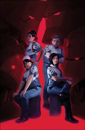 Mech Cadets issue 3-D Miguel Mercado 1:25 Cover