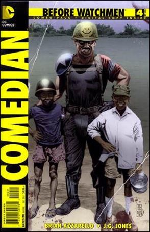 Before Watchmen: Comedian issue 4-C Unbagged J.G. Jones Cover Combo Pack