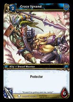World of Warcraft: Heroes of Azeroth (Base Set) card 180 Crazy Igvand