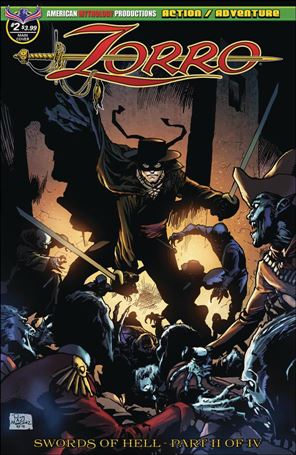 Zorro: Swords of Hell issue 2 Roy Allen Martinez Cover
