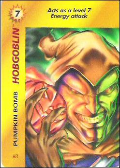 Marvel OverPower (Base Set) card nn107 Hobgoblin: Pumpkin Bomb