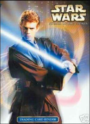 Star Wars: Attack of the Clones UK card 3 Binder - Anakin
