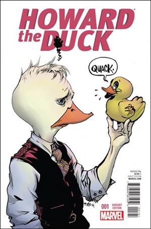 Howard the Duck (2015) issue 1-F Paul Pope 1:50 Cover