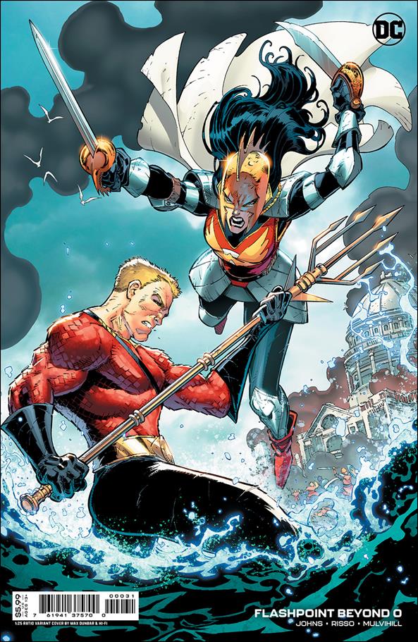 Flashpoint Beyond issue 0-C Max Dunbar 1:25 Cover