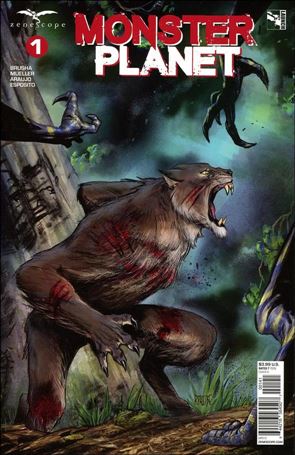 Monster Planet issue 1-D Ryan Pasibe Cover