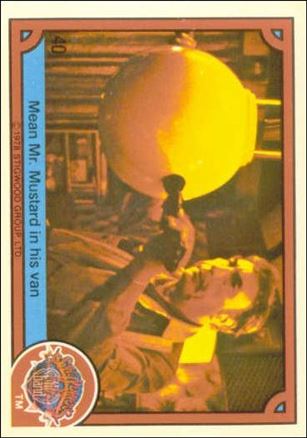 Sgt. Pepper's Lonely Hearts Club Band (Base Set) card 40 Mean Mr. Mustard in his van