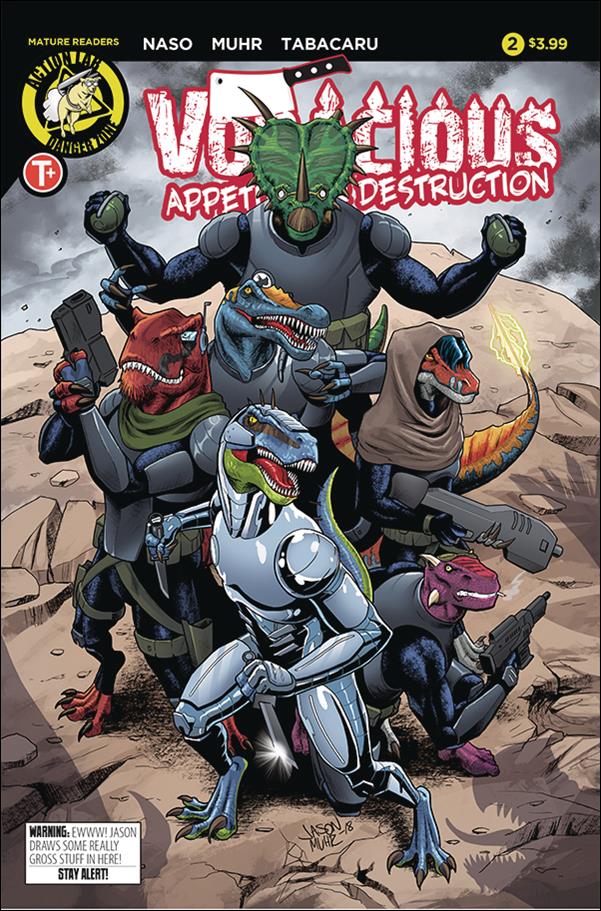 Voracious: Appetite for Destruction issue 2 Jason Muhr Cover