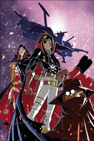 Space Pirate Captain Harlock issue 6-F Pasquale Qualano 1:10 Virgin Cover