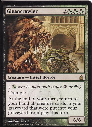 Magic the Gathering: Ravnica (Base Set)  card 247 Gleancrawler