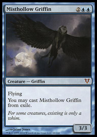 Magic the Gathering: Avacyn Restored (Base Set) card 68 Misthollow Griffin