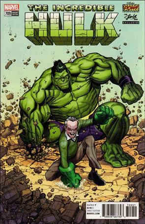 Incredible Hulk (1968) issue 709-E Stan Lee Box Cover