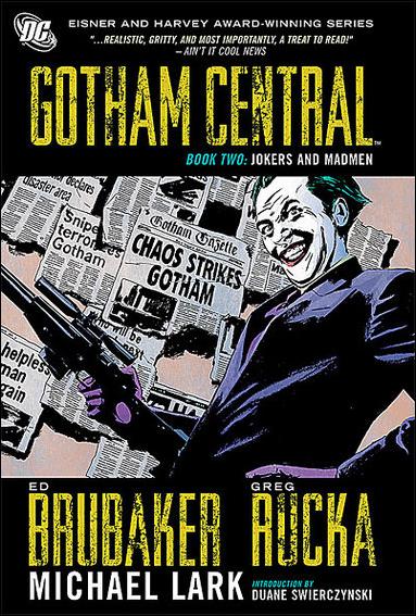 Gotham Central issue 2 Jokers and Madmen - Dust Jacket