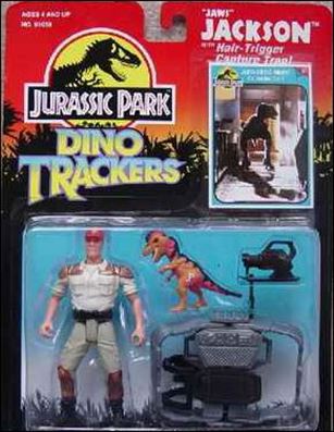 Jurassic Park (Movie) Action Figures figure 19 Jaws Jackson (Dino Trackers)