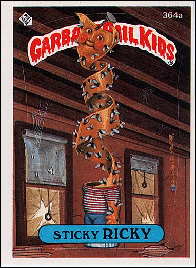 Garbage Pail Kids: Series 09 (Base Set) card 364a Sticky Ricky