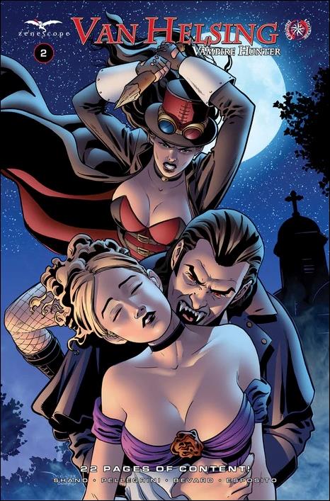 Van Helsing: Vampire Hunter issue 2-B Derlis Santacruz Cover