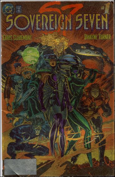 Sovereign Seven issue 1-B Foil Cover
