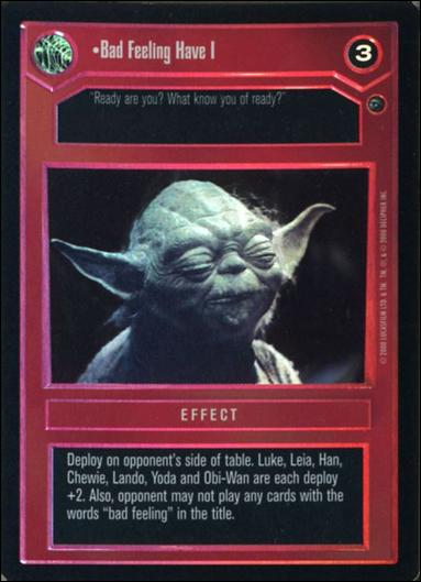 Star Wars: Reflections II: Expanding the Galaxy (Base Set) card 34 Bad Feeling Have I