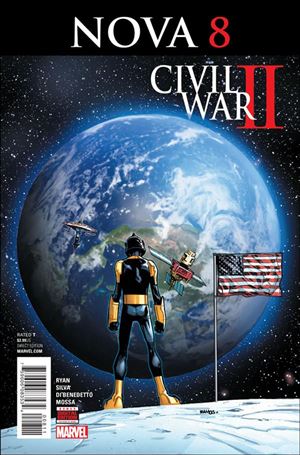Nova (2016) issue 8 Humberto Ramos Cover
