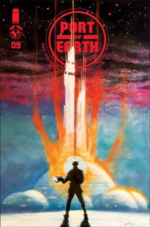 Port of Earth issue 9-B Aaron Campbell Cover