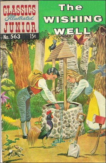 Classics Illustrated Junior issue 563 Contains Coming Next Ad