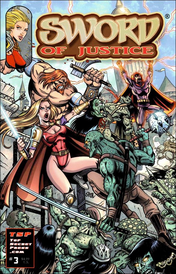 Sword of Justice (2020) issue 3 Silvio Spotti Cover