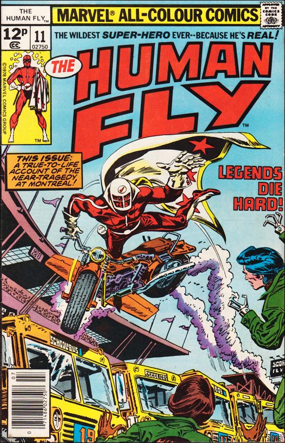 Human Fly issue 11-B UK Price Cover
