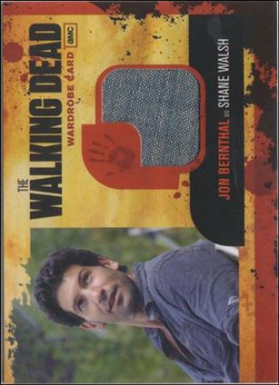 Walking Dead (Wardrobe Subset) card M5 Jon Bernthal as Shane Walsh