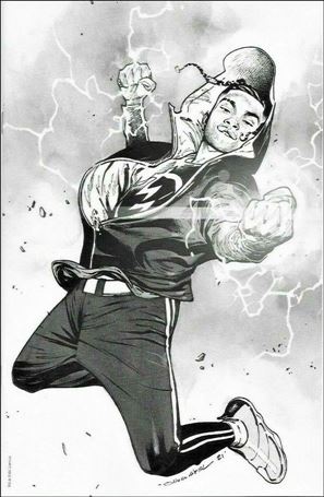Static: Season One issue 1-F Olivier Coipel 1:Store Team B&W Virgin Cover