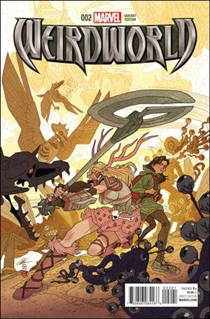 Weirdworld (2016) issue 2-B Afu Chan 1:25 Cover