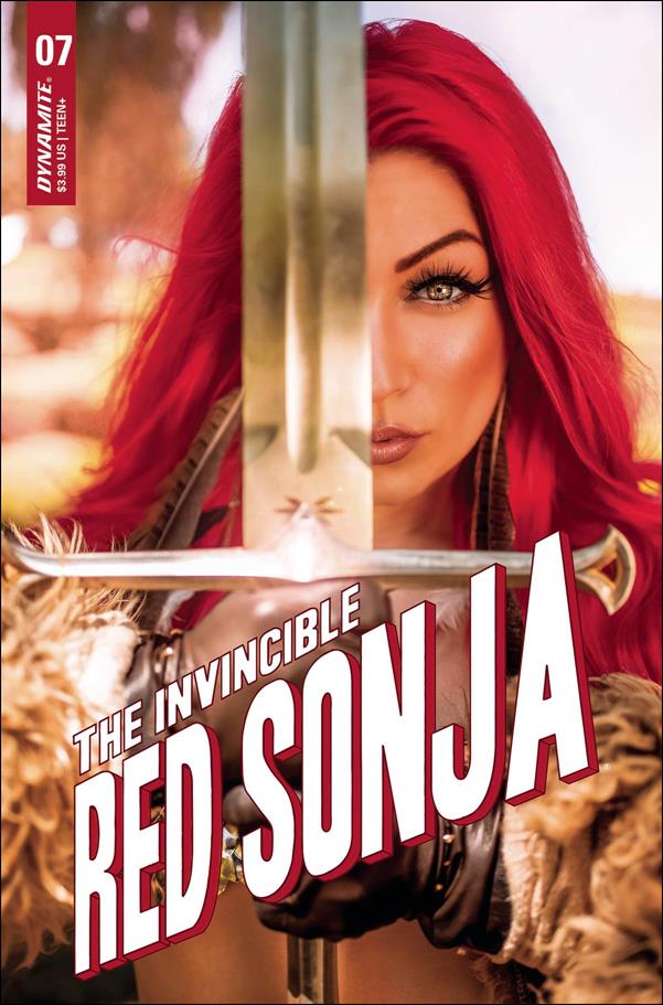 Invincible Red Sonja issue 7-E Cosplay Photo Cover