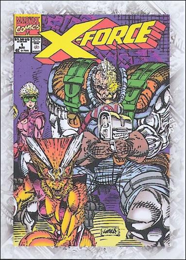 Marvel Beginnings: Series 1 (Breakthrough Issues Comic Cover Subset) card 26 X-Force Vol. 1 #1