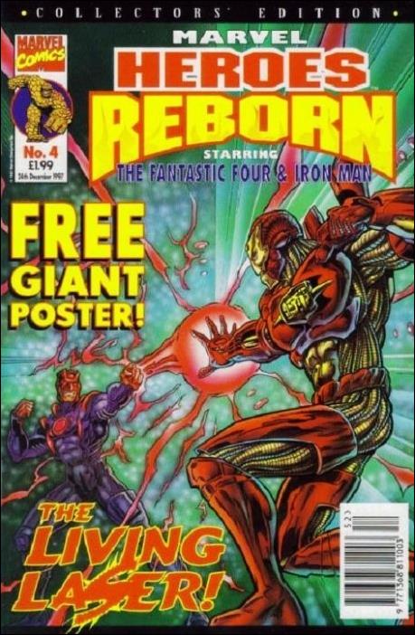 Marvel Heroes Reborn (UK) issue 4-B Unbagged Cardstock Cover
