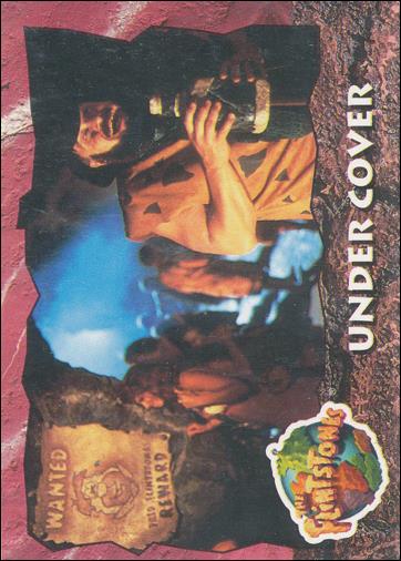 Flintstones: The Movie (Base Set) card 64 Under Cover