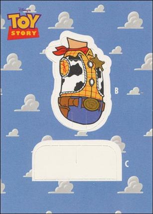 Toy Story Series 1 (Base Set) card 76 Woody part 2
