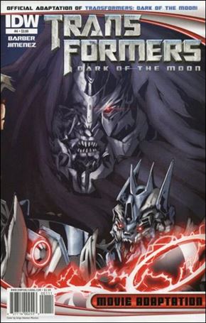 Transformers: Dark of the Moon Movie Adaptation Cover Image 2
