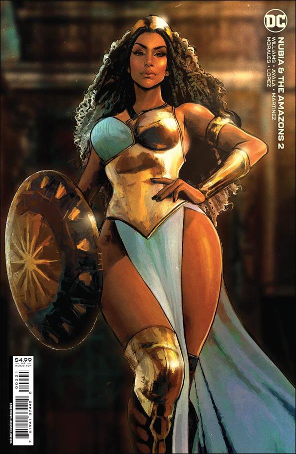 Nubia and the Amazons issue 2-B Maika Sozo Cardstock Cover