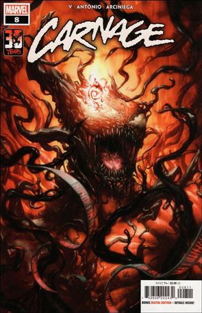 Carnage (2022) issue 8 Kendrick Lim Cover