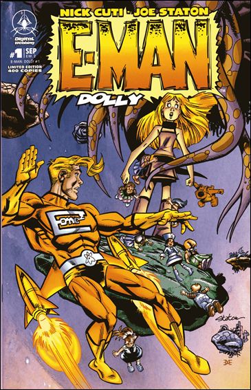 E-Man: Dolly issue 1-B Limited Edition Cover 1/400