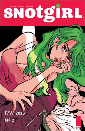 Snotgirl issue 2 Leslie Hung Cover