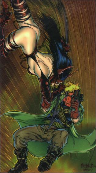 WildC.A.T.s '94 (Base Set) card 73 Grifter vs. Destine