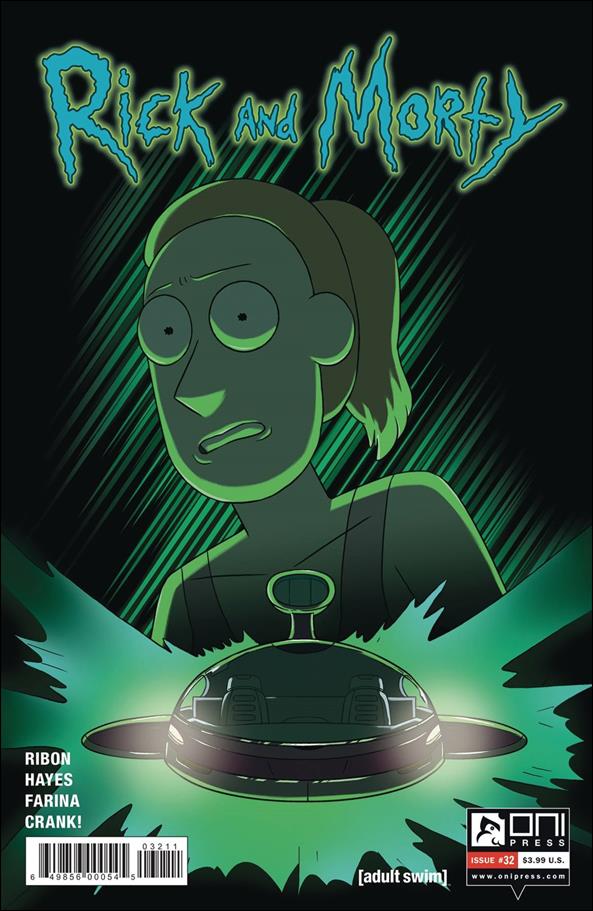 Rick and Morty (2015) issue 32 CJ Cannon Cover