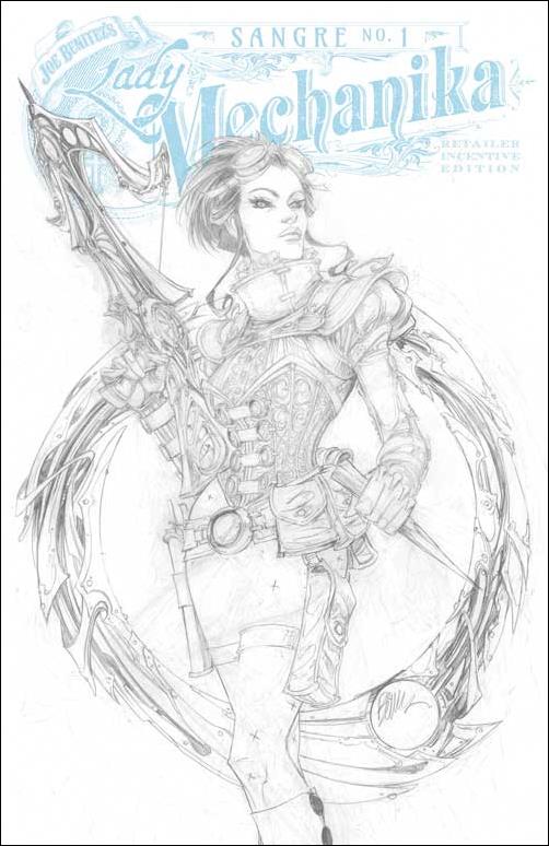 Lady Mechanika: Sangre issue 1-C Joe Benitez 1:10 Cover