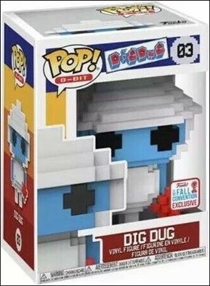 POP! 8-Bit figure 3-B Dig Dug Fall Convention Exclusive