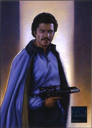 Star Wars Galaxy: Series 4 (Base Set) card 8 Lando Calrissian